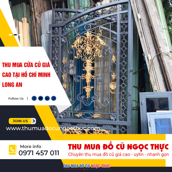 Thu mua cửa củ giá cao tại hồ chí minh long an 